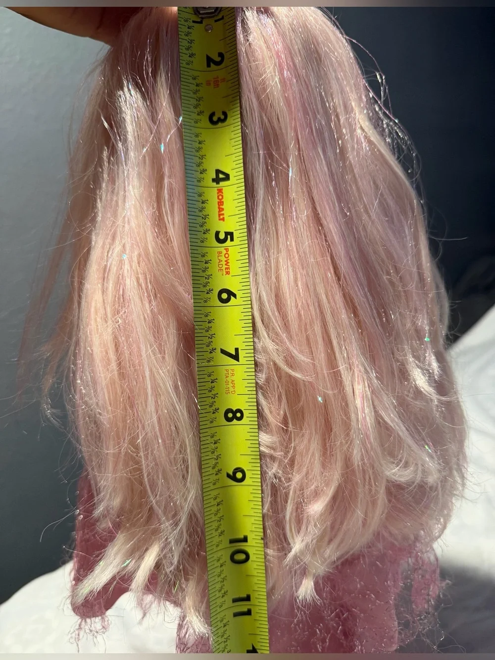 Our generation twinkle 18’’tooth fairy Doll pink glitter hair .